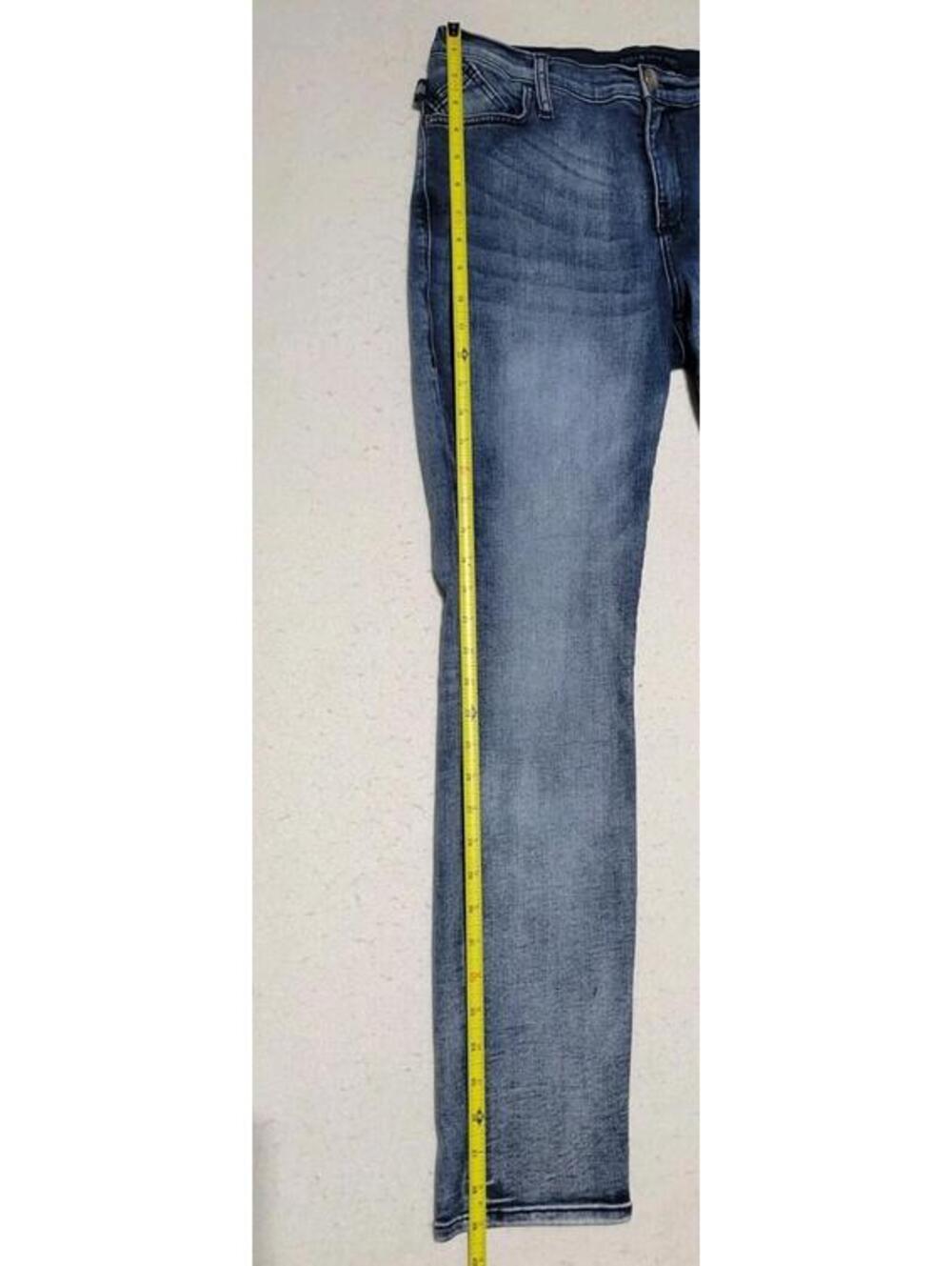 Rock & Republic jeans Women's size 14M Blue Denim Berlin Straight Stretch - Picture 7 of 9